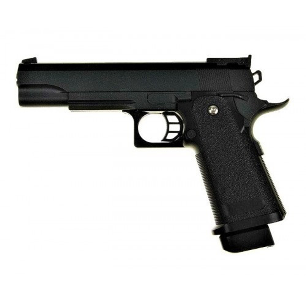 Страйкбольний пістолет "Colt M1911 Hi-Capa" Galaxy G6 метал - зображення 2