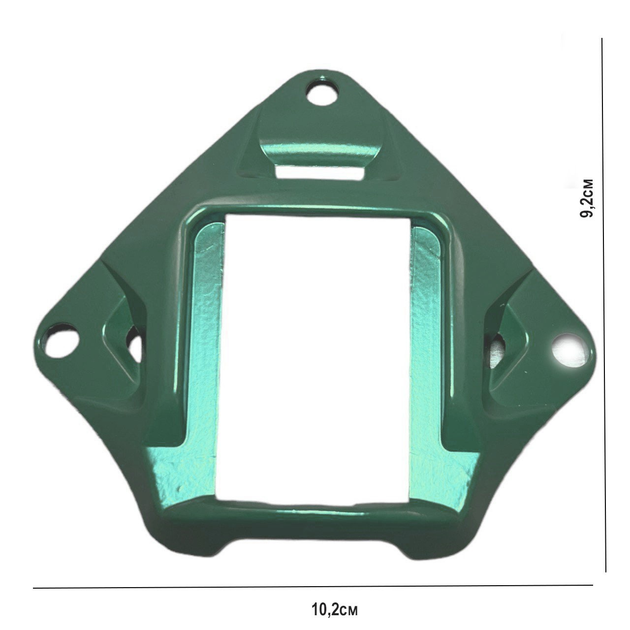 Композитна NVG платформа алюмінієва, шрауд, зірка на тактичний шолом (Зелений) - зображення 2
