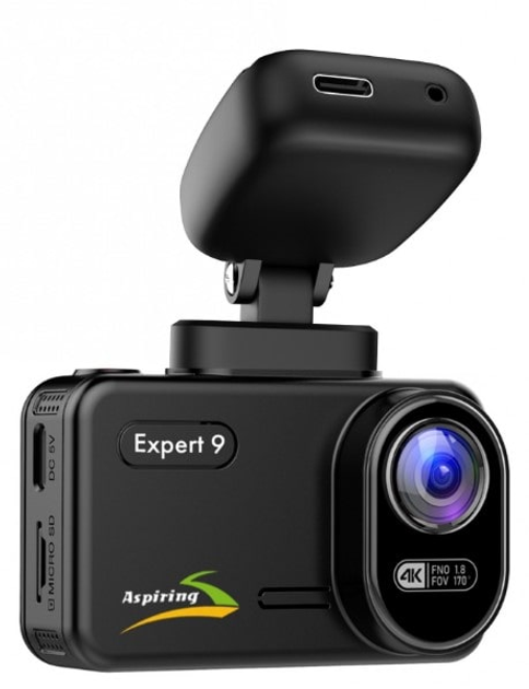 Відеореєстратор Aspiring Expert 9 Speedcam, WI-FI, GPS, 2K, 2 cameras - зображення 2