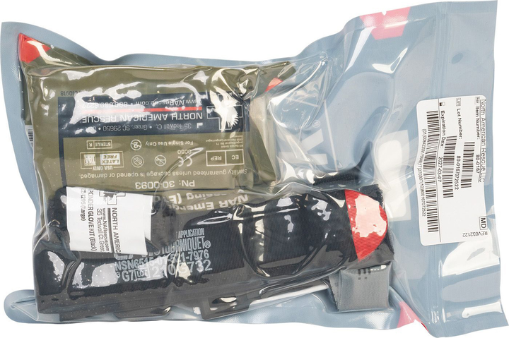Аптечка индивидуальная NAR "Individual Patrol Officer Kit (IPOK) with Wound Packing Gauze" 80-0167 (2000980615056) - изображение 2