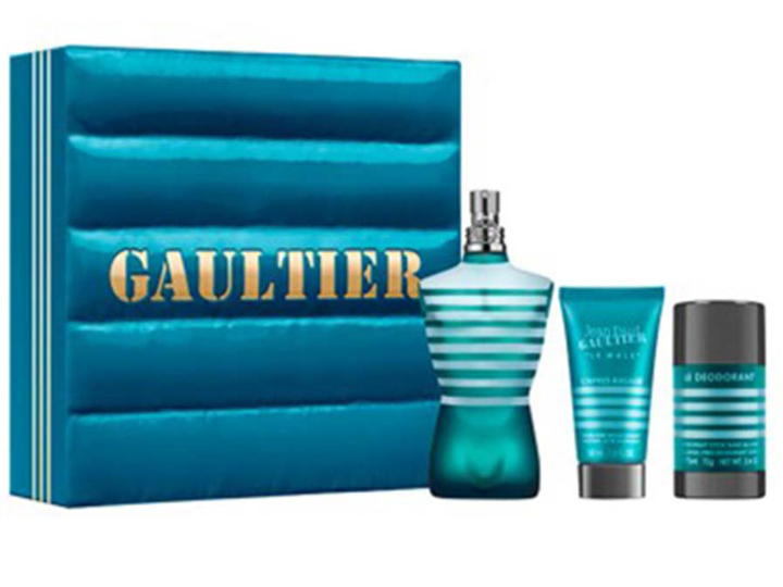 Zestaw Jean Paul Gaultier Le Male Eau De Toilette Spray 125 ml + balsam po goleniu 50 ml + Dezodorant 75 ml (8435415066105) - obraz 1