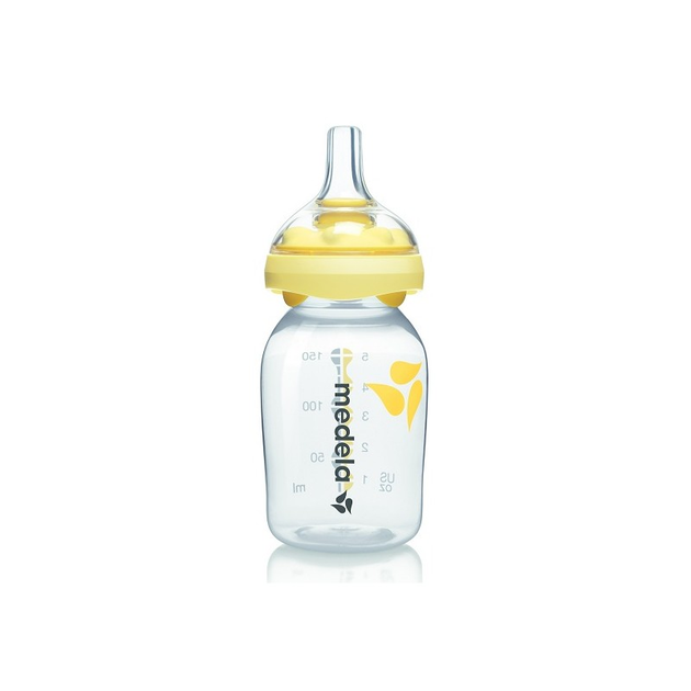 Butelka do karmienia Medela Baby Bottle For Breastmilk With Calm Przezroczysta 150 ml (7612367022002) - obraz 1