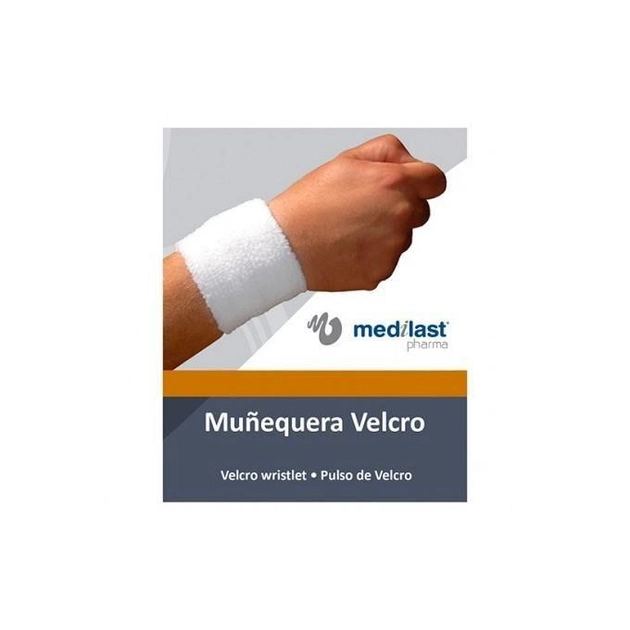 Bandaż na nadgarstek Medilast Munequera Velcro Beige Talla M (8470003344258) - obraz 1