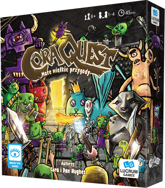 Gra planszowa Lucrum Games CoraQuest: Małe wielkie przygody (5904305400136) - obraz 1