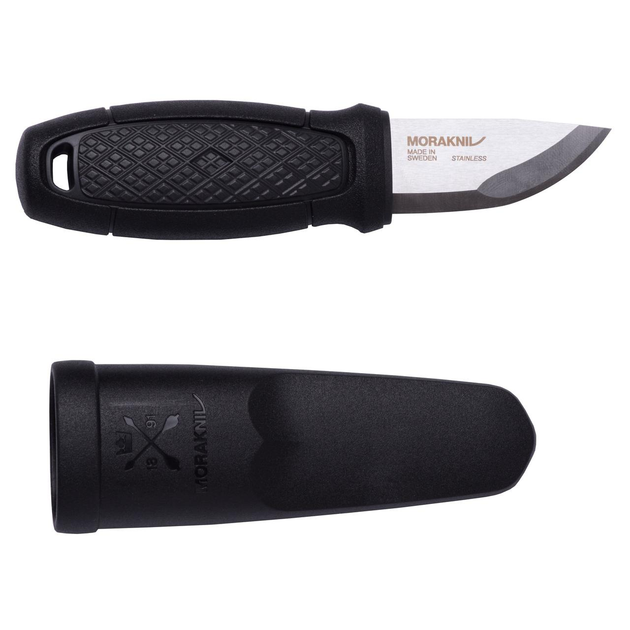 Ніж Morakniv Eldris Neck Knife Black нержавіюча сталь MoraKniv 14,5 см (sad0001390) Чорний - зображення 1