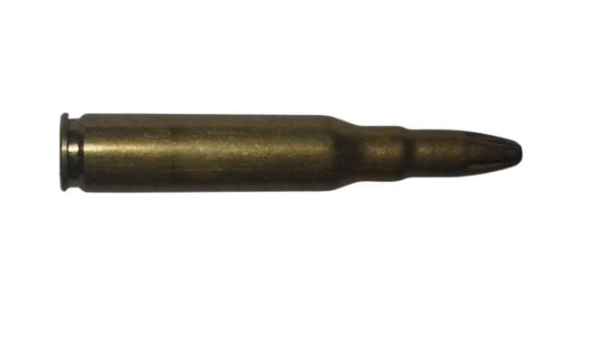 Холостой шумовой патрон калибра 7.62 NATO (7,62х51, .308 Winchester, .308 Win) светозвукового действия. Латунь - изображение 1
