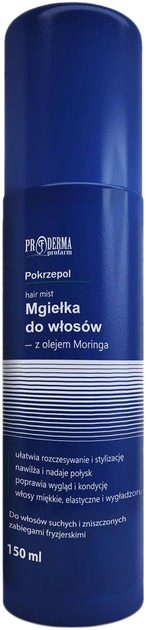 Mgiełka do włosów Profarm Pokrzepol z olejem moringa 150 ml (5903397001283) - obraz 1