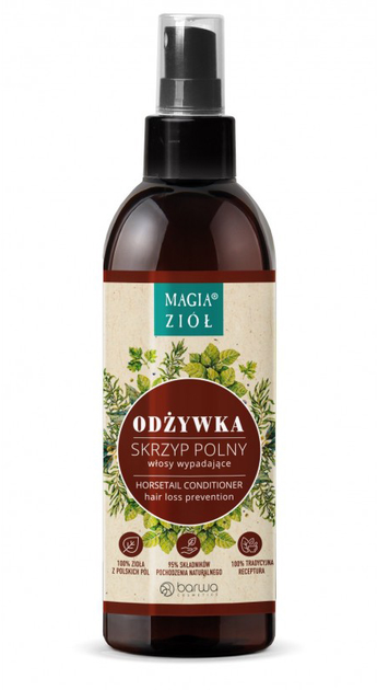 Odżywka Barwa Magia Ziół Skrzyp Polny do włosów wypadających w sprayu 250 ml (5902305005696) - obraz 1