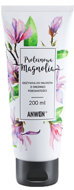 Бальзам для волосся Anwen Protein Magnolia для волосся середньої пористості 200 мл (5907222404102) - зображення 1