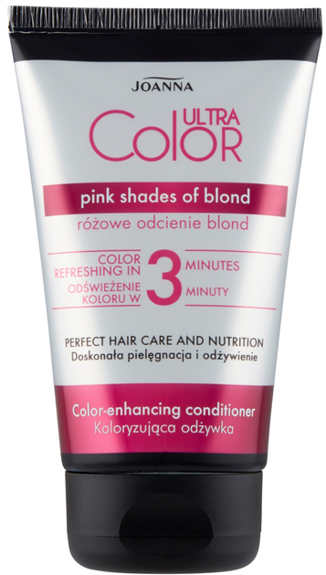 Бальзам для волосся Joanna Ultra Color Фарбування в рожеві відтінки блонд 100 g (5901018019129) - зображення 1