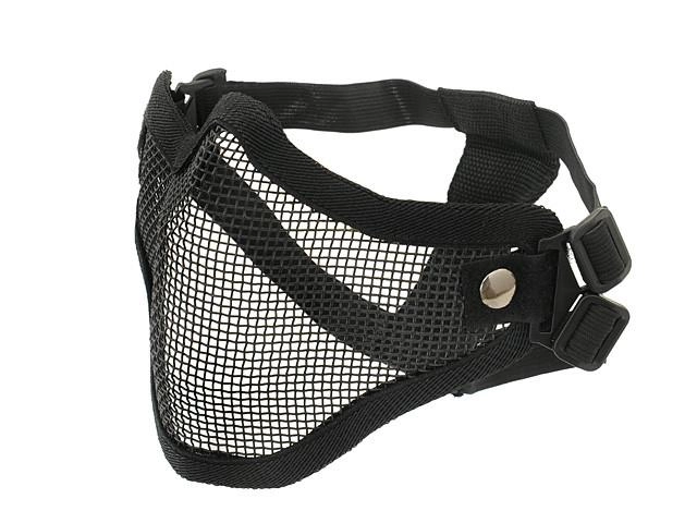 Страйкбольная защитная стальная маска V.1 - Black [CS] (для страйкбола) - изображение 1