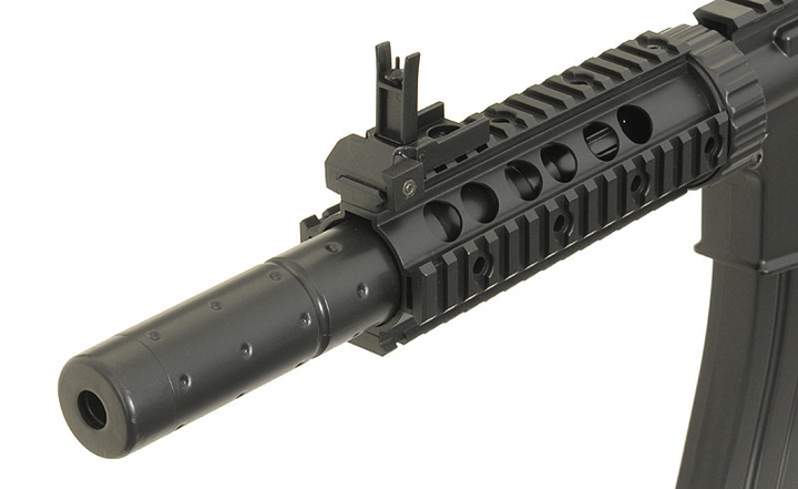 Карабин M4 CQB with silencer ABS CM.513 (без АКБ и ЗУ) – Black [CYMA] - изображение 2