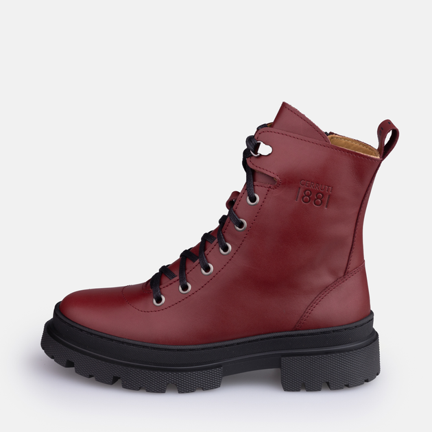 Жіночі черевики високі Cerruti 1881 CSSD00931M 40 Бордові (8058969969984) - зображення 3