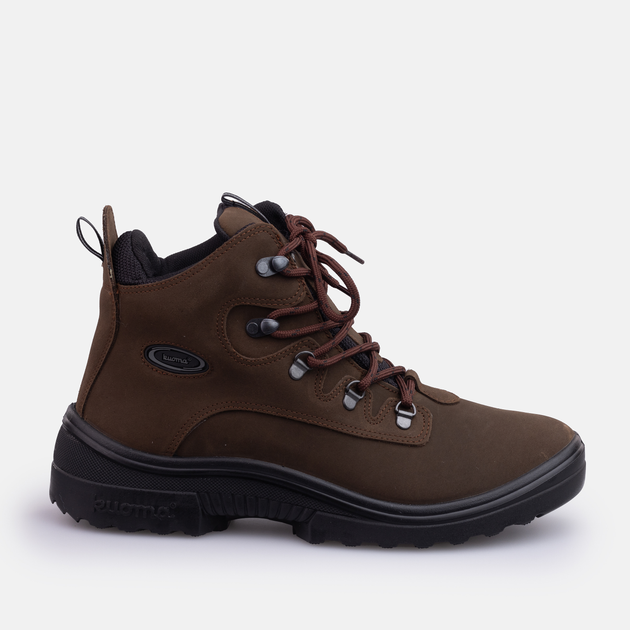 Zimowe buty trekkingowe wysokie wodoodporne Kuoma Patriot 1600-50 43 28 cm Brązowe (6410901277434) - obraz 1