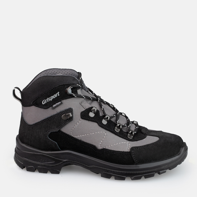 Чоловічі черевики для трекінгу з мембраною Grisport 14536S25G 46 31 см Чорні (5904292130740) - зображення 1