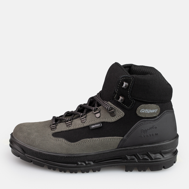 Чоловічі черевики для трекінгу з мембраною Grisport 399SV624G 46 31 см Чорно-зелені (5904292130146) - зображення 2