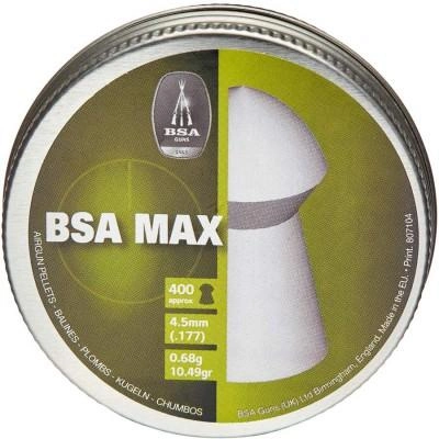 Пульки BSA Max 4,5 мм 400 шт/уп (756) - изображение 1