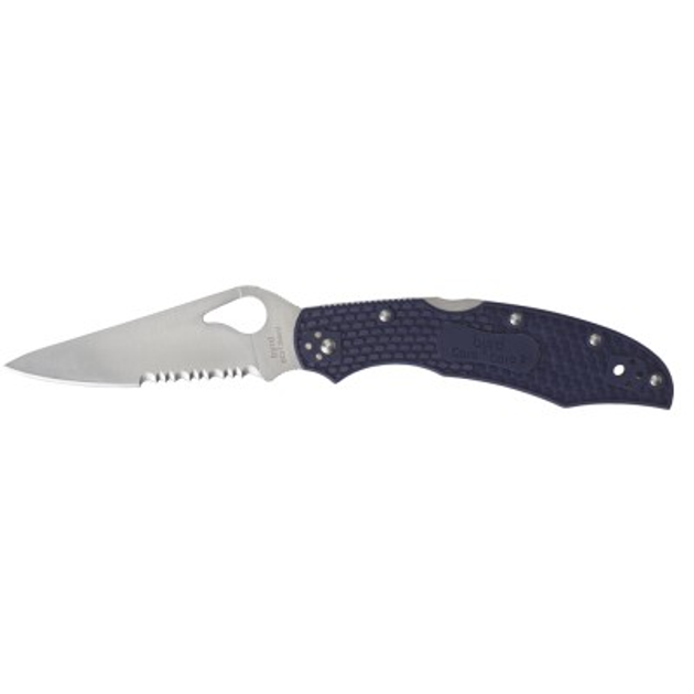 Ніж Spyderco Byrd Cara Cara 2 Serrator Blue (BY03PSBL2) - изображение 1