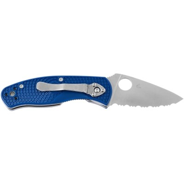 Ніж Spyderco Persistence Lightweight S35VN Serrated (C136SBL) - зображення 2