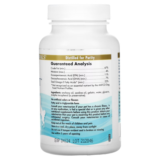 Омега-3 для собак, Nordic Naturals, 90 капсул (NOR-50502) от продавца ...