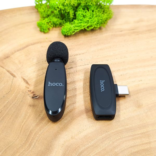 Микрофон беспроводной петлички Hoco L15 Type-C – фото, отзывы ...