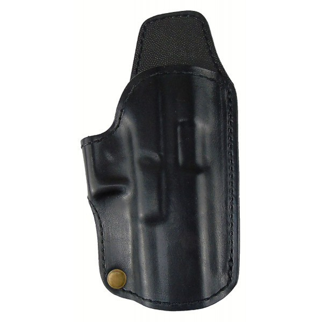 Кобура Медан для Glock 17 поясная кожаная формованная двухслойная (1114 Glock 17) - изображение 1