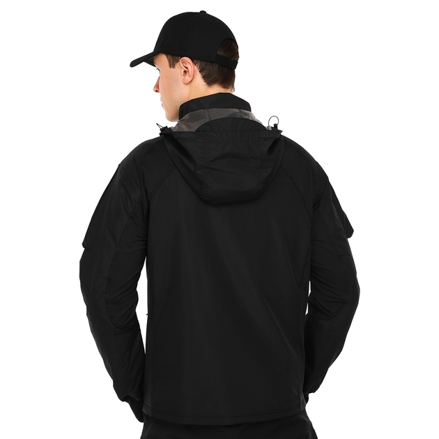 Куртка тактична SP-Sport TY-9405 Чорний розмір: 2XL - зображення 2