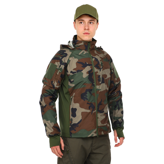 Куртка тактична SP-Sport TY-9405 розмір: 3XL Колір: Камуфляж Woodland - изображение 1