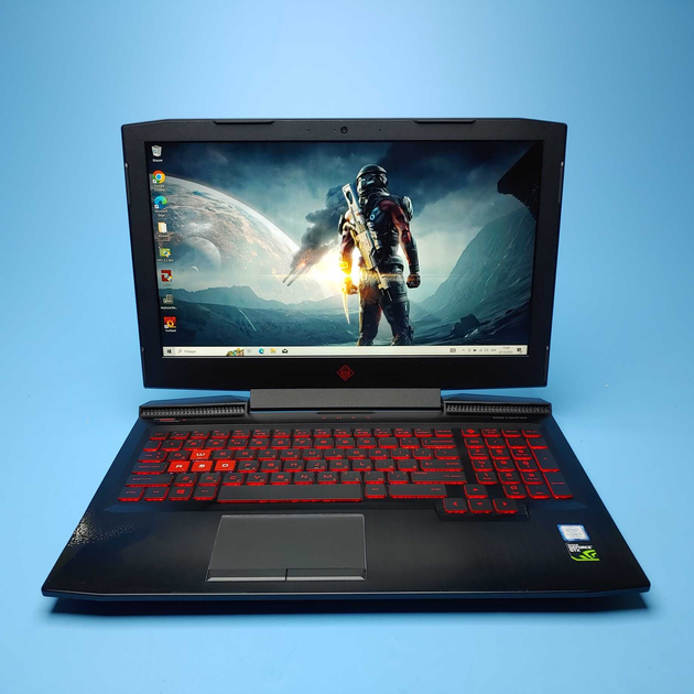 Ноутбук HP Omen 15-ce018dx (i7-7700HQ/RAM 16GB DDR4/SSD 1TB/GTX 1050) Б ...
