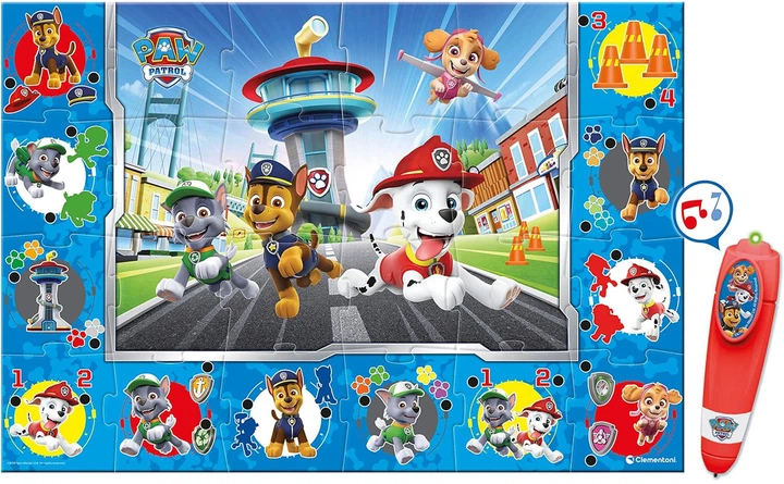 Килимок-пазл з інтерактивною ручкою Clementoni Paw Patrol 61970 (8005125619702) - зображення 2