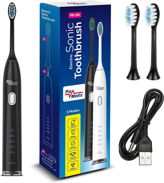 Електрична зубна щітка ProMedix PR-740 B - зображення 5