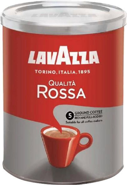 Акція на Кава мелена Lavazza Qualita Rossa 250 г від Rozetka