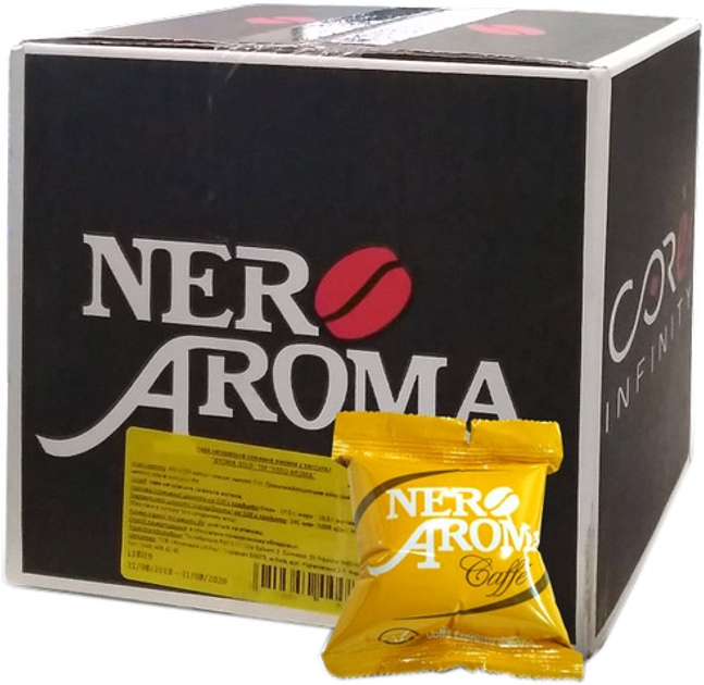 Акція на Кава в капсулах Nero Aroma Gold Point 7 г х 50 шт. від Rozetka