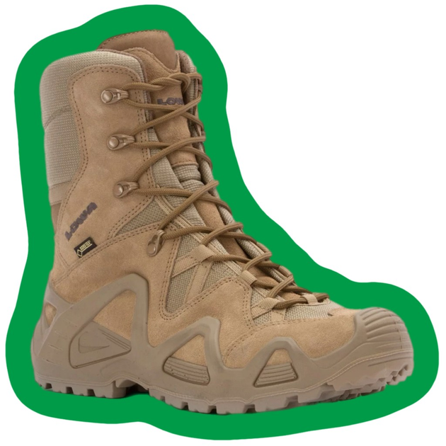 Высокие тактические ботинки Lowa zephyr hi gtx tf Coyote (койот) UK 13/EU 48.5 - изображение 2