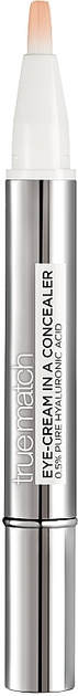 Консилер L'Oreal Paris True Match Eye-Cream In A Concealer 3-5.5R Peach ...