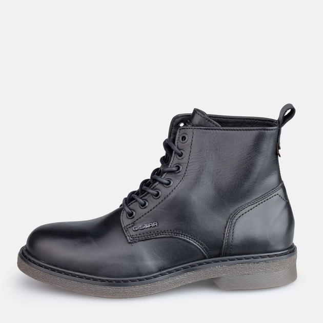 Чоловічі черевики G-Star Raw Scutar Mid Lea 2242-044704 41 Чорні (8720656165725) - зображення 3
