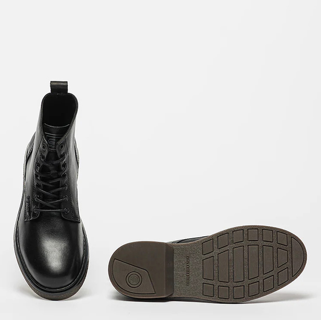 Чоловічі черевики G-Star Raw Scutar Mid Lea 2242-044704 41 Чорні (8720656165725) - зображення 4