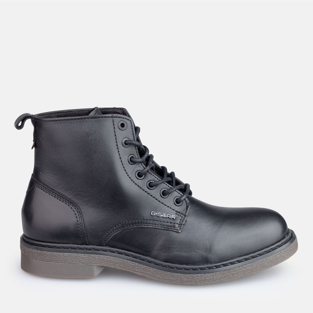 Чоловічі черевики G-Star Raw Scutar Mid Lea 2242-044704 44 Чорні (8720656165756) - зображення 1