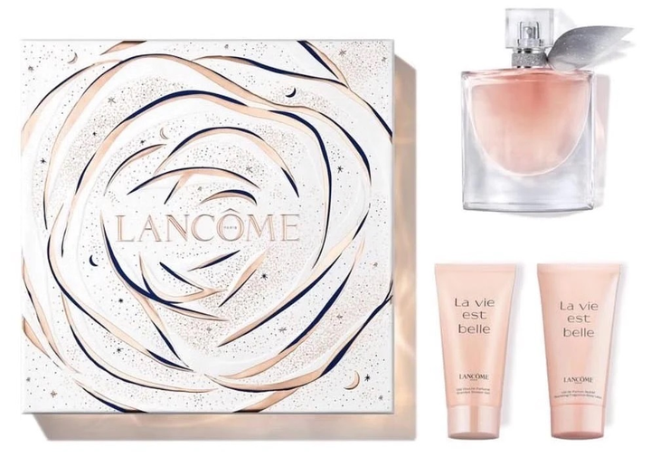 Zestaw damski Lancome La Vie Est Belle Woda perfumowana damska 50 ml + Żel pod prysznic 50 ml + Lotion do ciała 50 ml (3614274078121) - obraz 1