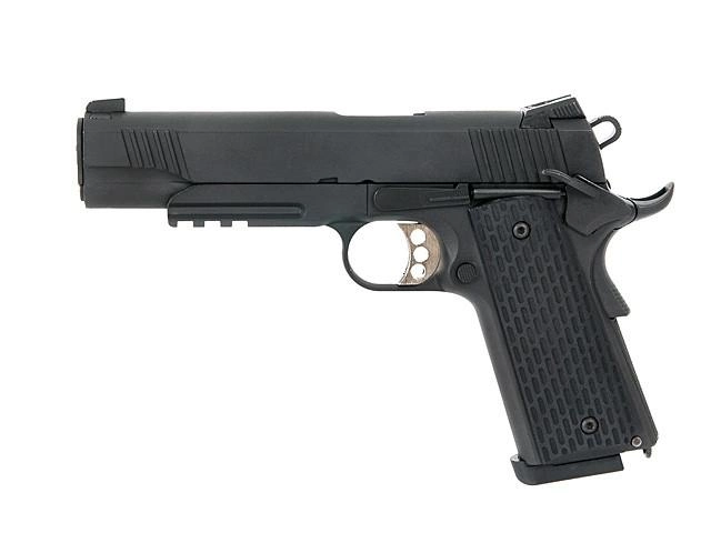 Страйкбольный пистолет COLT 1911 Kimber R28 – BLACK [Army Armament] (для страйкбола) - изображение 1