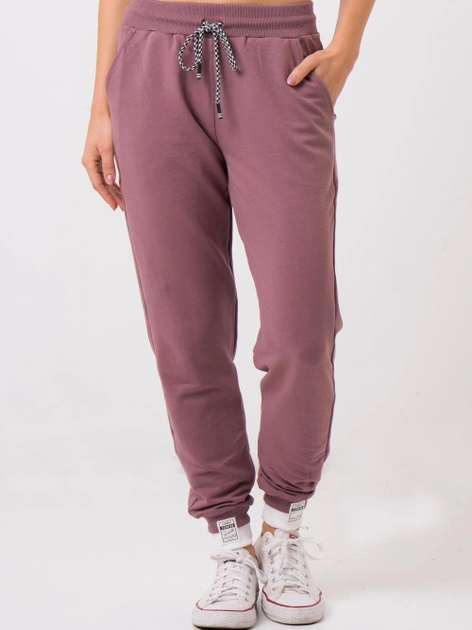 Спортивні штани жіночі Zaiia ZASWPA01 38 Темно-рожеві (8227843438339) - зображення 1