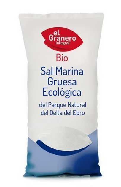 Morska sól El Granero Integral Sal Marina Gruesa Bio 1000 g (8422584030815) - obraz 1