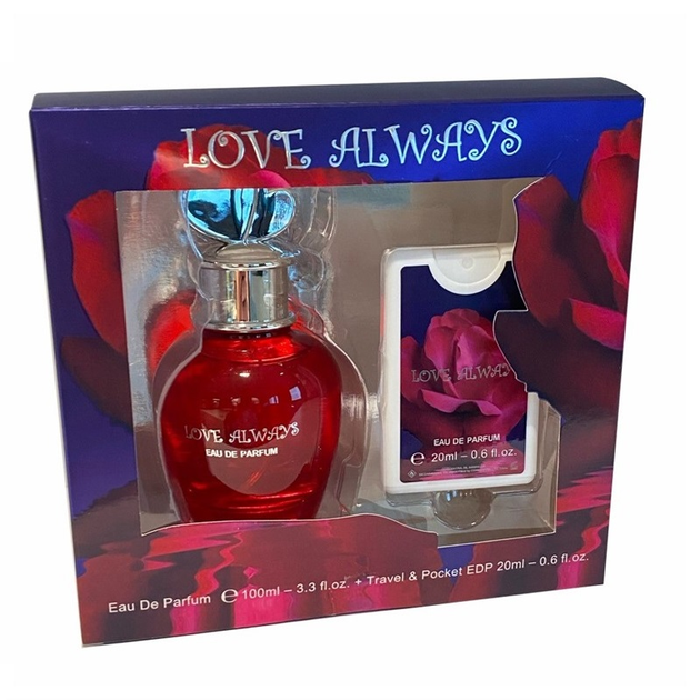 Zestaw damski Omerta Love Always Woda perfumowana damska 100 ml + Woda perfumowana damska 20 ml (8715658380603) - obraz 1