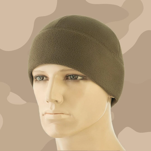 M-Tac шапка Watch Cap Elite фліс (320г/м2) Dark Olive/ військова шапка, L-XL - зображення 1