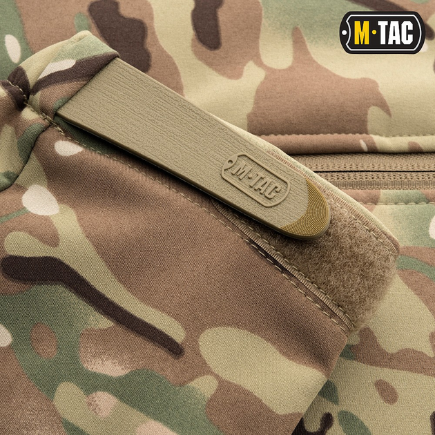 M-Tac куртка на флісі Soft Shell MC / Водовідштовхувальна куртка/ Військова куртка/зимова чоловіча куртка, L - зображення 2