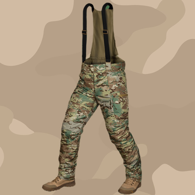 Зимові штани Patrol Dewspo RS Multicam /Тактичні зимові штани /Військові штани камуфляж/ Утеплювач TEMPLOFT, S - зображення 1
