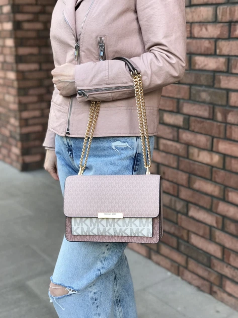 Сумка женская Michael Kors Jade Large Gusset Shoulder Bag