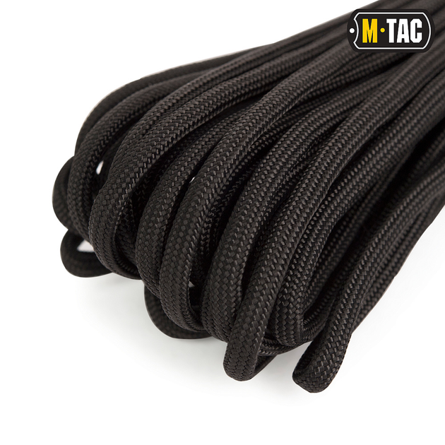 M-tac паракорд 550 type iii black 15м - изображение 3