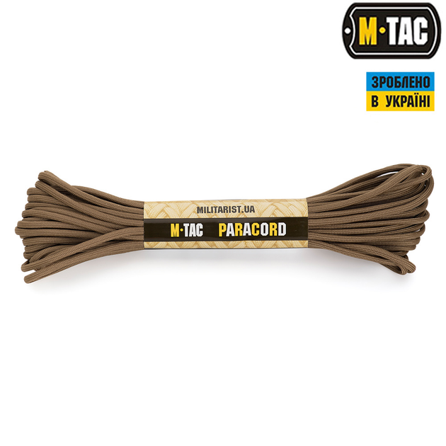 M-tac паракорд 550 type iii coyote 15м - изображение 2
