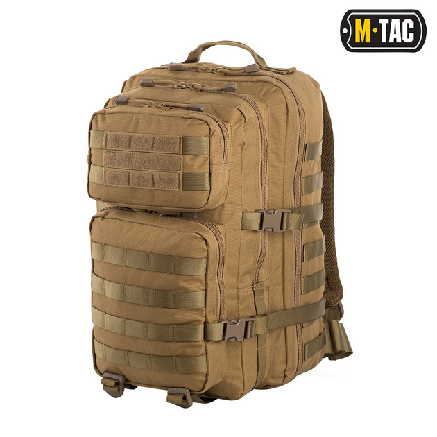 M-tac рюкзак large assault pack tan - зображення 1